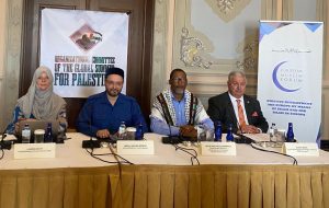 Soldan Sağa_Lauren Booth_Abdul Vakhed Niyazov_Nkosi Mandela_Doğan Bekin