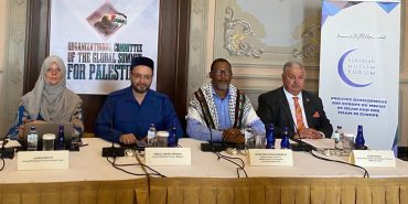 Soldan Sağa_Lauren Booth_Abdul Vakhed Niyazov_Nkosi Mandela_Doğan Bekin