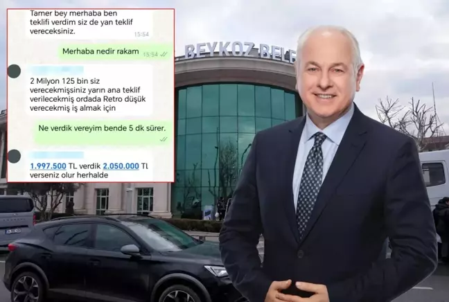 Beykoz Belediyesi'ndeki ihale yolsuzluğu WhatsApp yazışmalarında