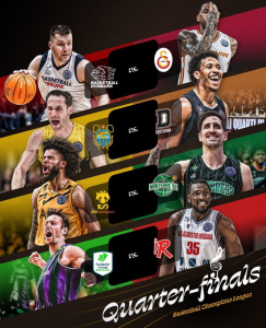 BCL çeyrek final kura