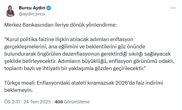 Merkez Bankası'ndan beklenmedik indirim: Ekonomistler şaşkın!