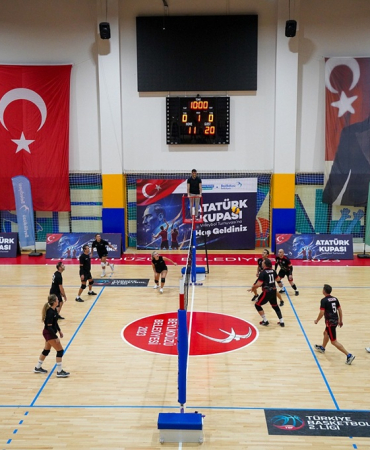 ATATÜRK KUPASI VOLEYBOL TURNUVASI BAŞLADI (6)
