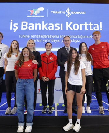 İş Bankası Türkiye Tenis Federasyonu'nun Ana Sponsoru Oldu (1)