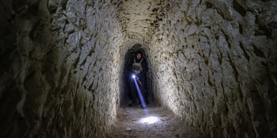 Halep’te YPG’nin Tünel Ağı Ortaya Çıktı!