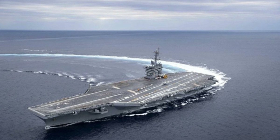 Abraham Lincoln Gemisi Orta Doğu’da Görevde!