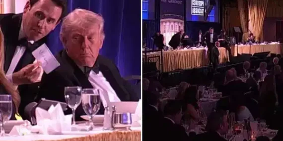 Tarih Tekerrür Etti: Beyaz Saray Yemeğinde Silah Sesleri, Trump Tahliye Edildi!