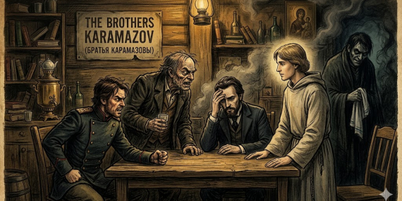 Ruhun Karanlık Labirenti: Karamazov Kardeşler’in Felsefi Derinliği
