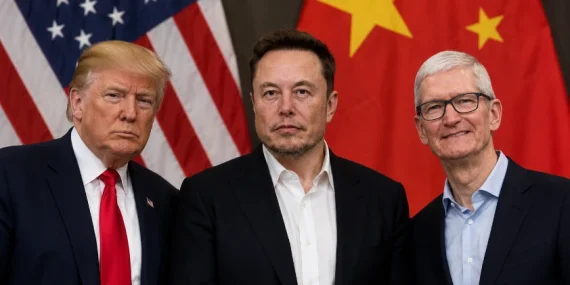Trump’ın Çin’e Götüreceği Heyet Belli Oldu! Musk ve Cook’ta Yer Alıyor